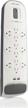 BELKIN 12 OUTLET 3000J 6FT COR - ONLINE ONLY