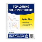 POLY SHEET PROTECTORS 10PK CLEAR