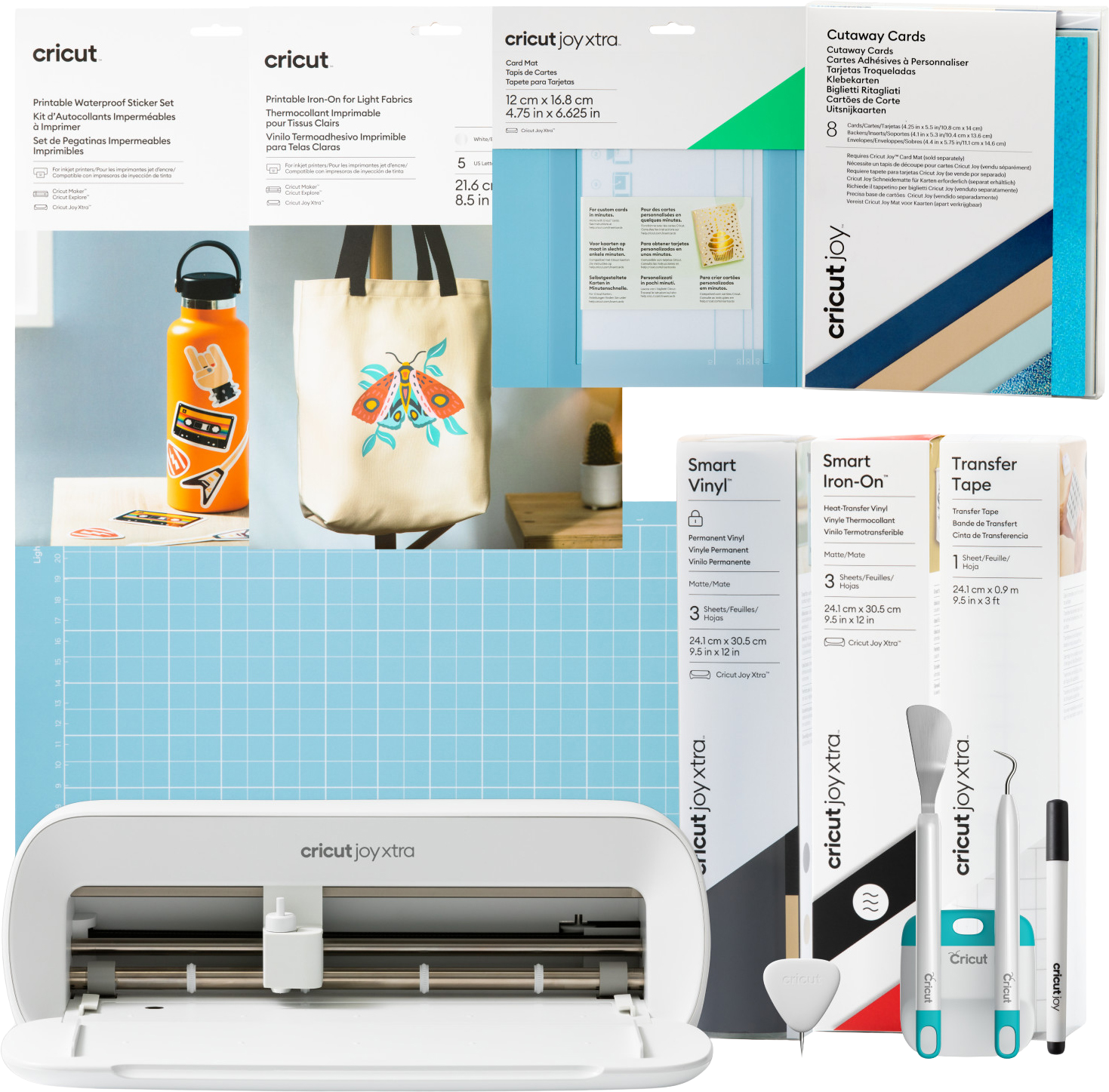Cricut Joy Xtra Bundle, 15.25x9.63x10.06in, Multi - ONLINE ONLY