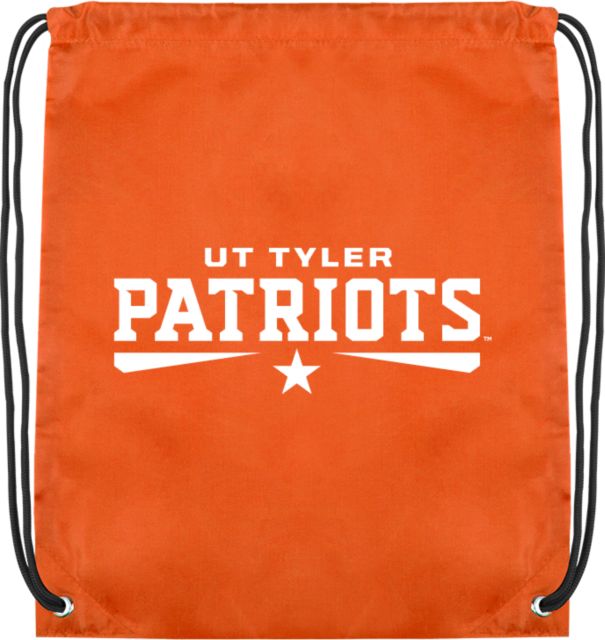 UT Tyler Orange Drawstring Backpack UTT Patriots - ONLINE ONLY