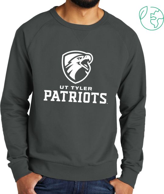 UT Tyler Allmade Organic French Terry Crewneck Sweatshirt Swoop Shield Patriots - ONLINE ONLY