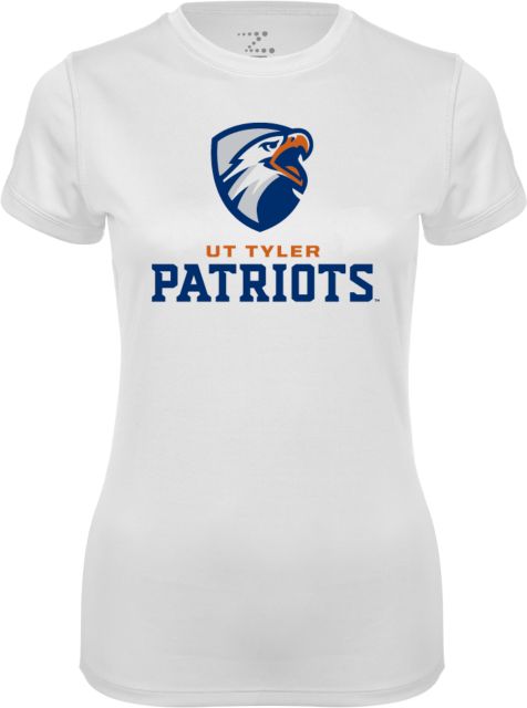 UT Tyler Womens Performance Tee Swoop Shield Patriots - ONLINE ONLY