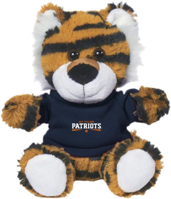 UT Tyler Plush 6 inch Terrific Tiger w/Navy Shirt UTT Patriots - ONLINE ONLY