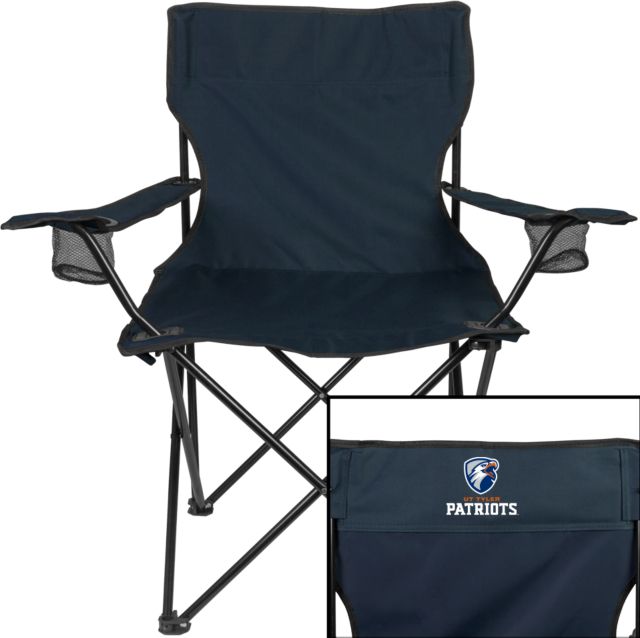 UT Tyler Deluxe Captains Chair Swoop Shield Patriots - ONLINE ONLY