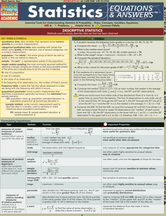 STATISTICS E&A