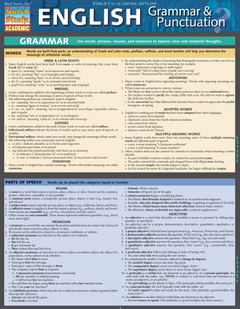 ENGLISH GRAMMAR & PUNCTUATION