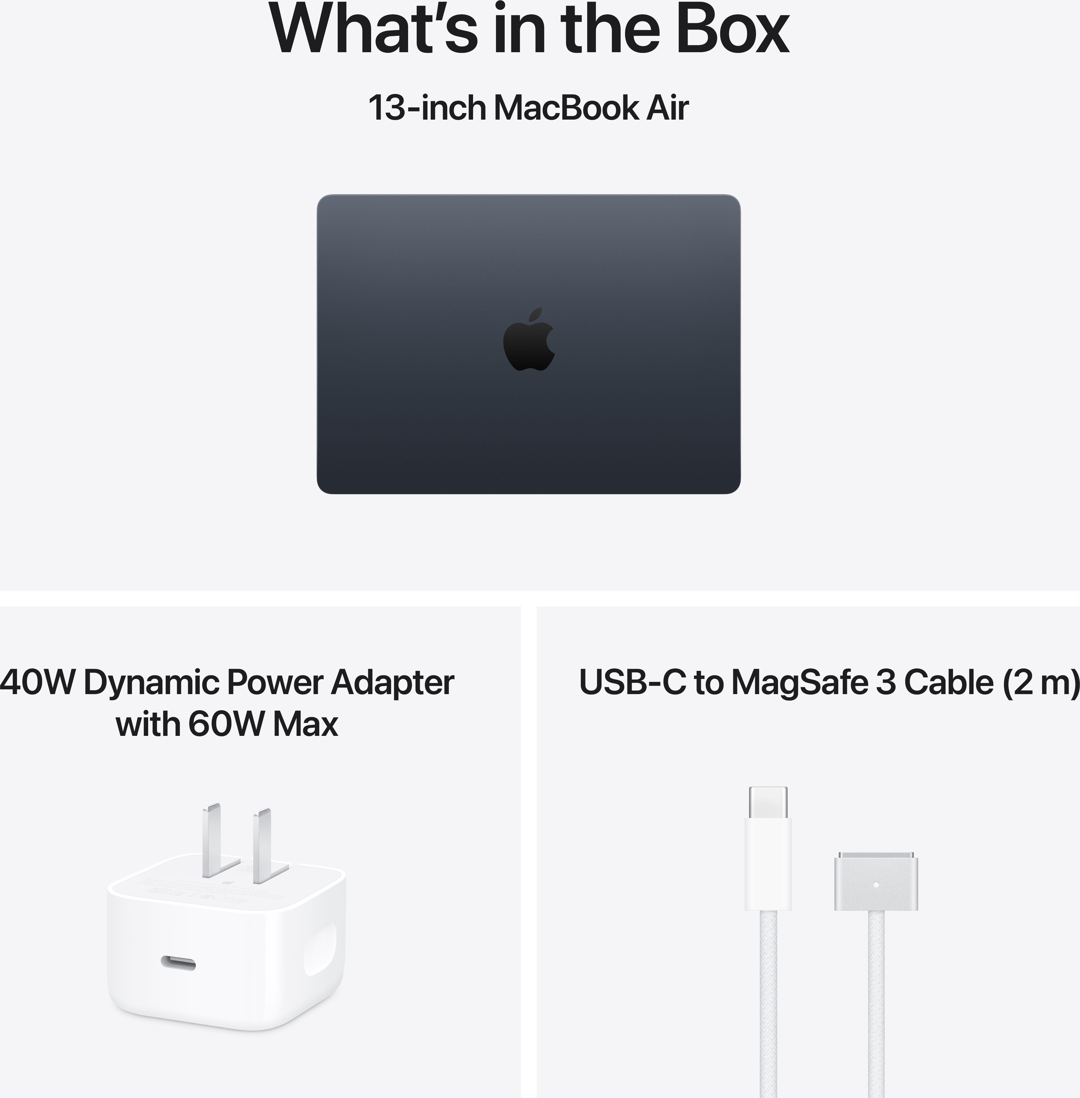 Apple 13-inch MacBook Air: Apple M5 chip with 10‑core CPU and 10‑core GPU, 16GB, 1TB SSD - Midnight