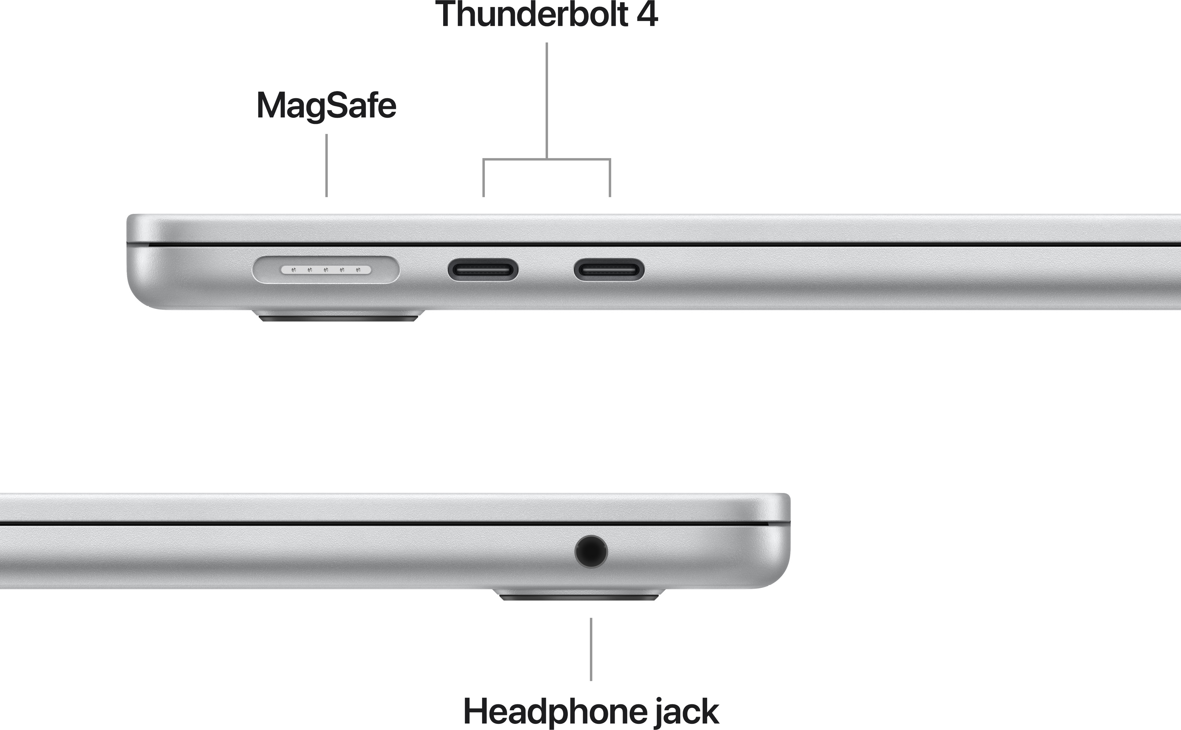 Apple 15-inch MacBook Air: Apple M5 chip with 10‑core CPU and 10‑core GPU, 16GB, 1TB SSD - Silver