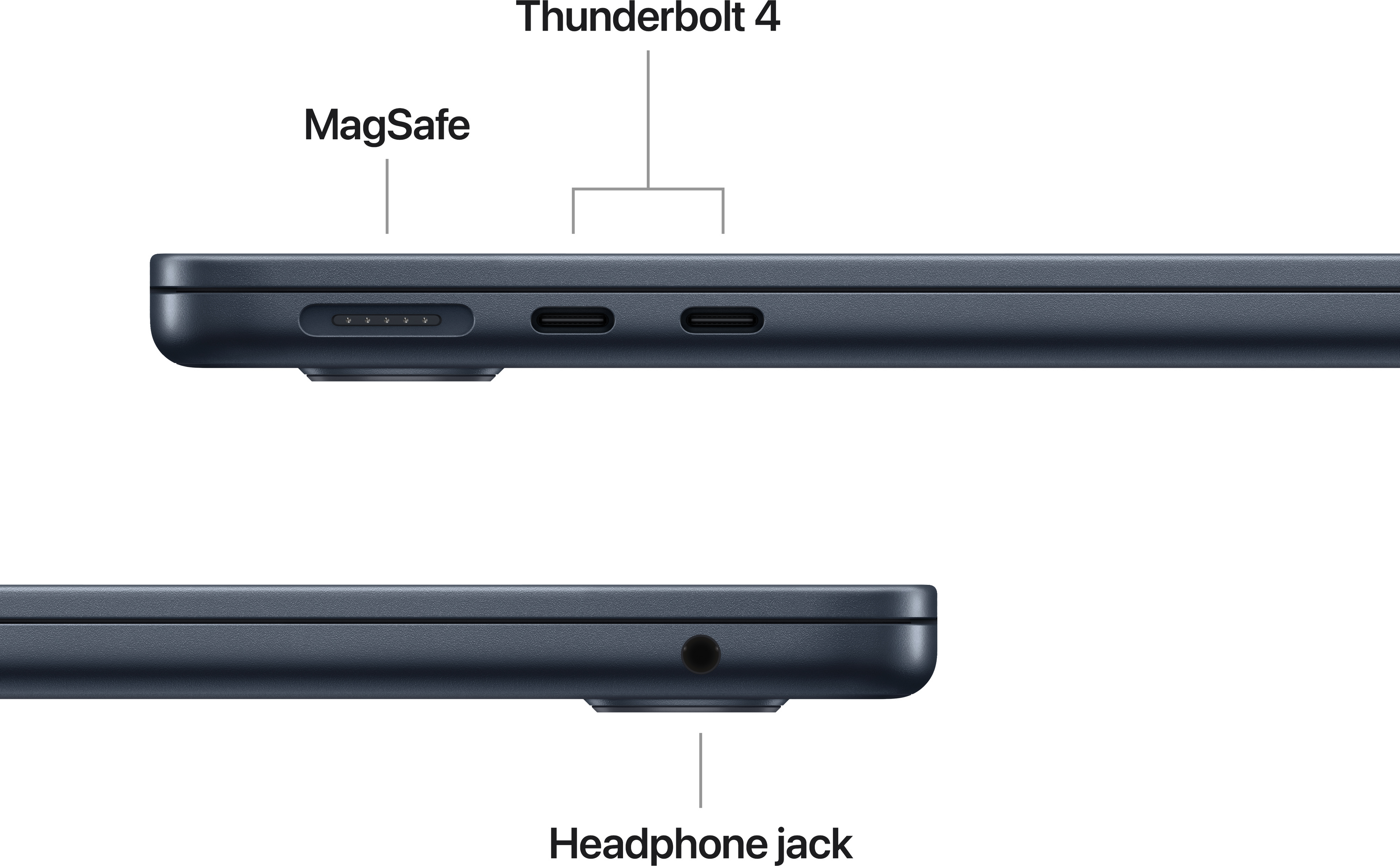Apple 15-inch MacBook Air: Apple M5 chip with 10‑core CPU and 10‑core GPU, 24GB, 1TB SSD - Midnight